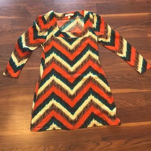 Southwest Print Tunic Dress